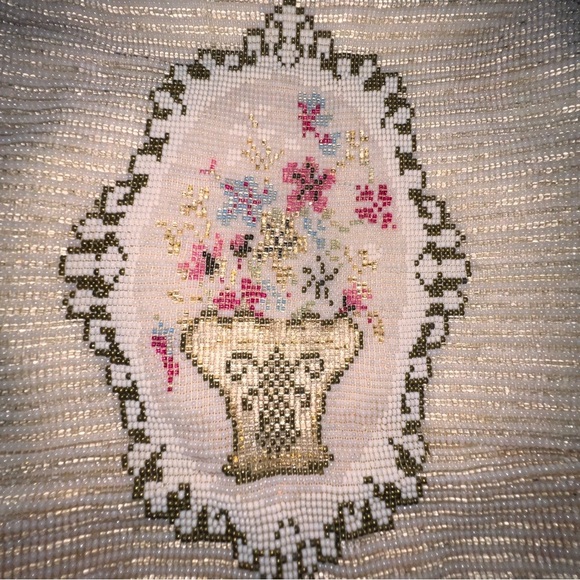 Antique Handmade in France Gorgeous purse.Elegant & very rare.Unique Beautiful - Picture 5 of 9